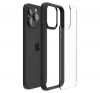 Spigen Ultra Hybrid iPhone 16 Pro Max tok, Matte Black, fekete ACS07996