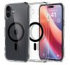 Spigen Ultra Hybrid MagFit iPhone 16 Plus MagSafe kompatibilis tok, fekete ACS08076