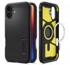 Spigen Tough Armor MagFit iPhone 16 Plus tok, MagSafe, fekete ACS08085