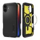 Spigen Tough Armor MagFit iPhone 16 Plus tok, MagSafe, fekete ACS08085