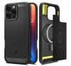 Spigen Rugged Armor MagFit Apple iPhone 16 Pro Max tok, Matte Black, fekete ACS07986