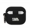 Karl Lagerfeld 3D Logo NFT Karl and Choupette Silicone Apple AirPods 3 tok, fekete