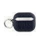 Karl Lagerfeld PU Embossed Choupette Head Apple AirPods 3 tok, fekete