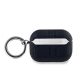 Karl Lagerfeld PU Embossed Karl Head Apple AirPods Pro tok, fekete