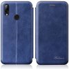 Huawei Honor 10X Lite, Oldalra nyíló tok, stand, Wooze Protect And Dress Book, kék