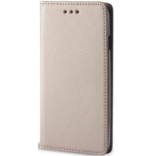 Samsung Galaxy M53 5G SM-M536B, Oldalra nyíló tok, stand, Smart Magnet, arany