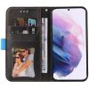 Samsung Galaxy A53 5G SM-A536U, Oldalra nyíló tok, stand, kártyatartóval, kézpánttal, Wooze Colour Wallet, kék