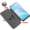 Xiaomi Redmi Note 12 5G / Poco X5 5G, Oldalra nyíló tok, stand, Wooze Protect And Dress Book, kék