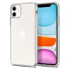 Apple iPhone 11, TPU szilikon tok, Spigen Liquid Crystal, átlátszó