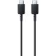 USB Type-C töltő- és adatkábel, USB Type-C, 100 cm, gyorstöltés, Samsung, fekete, gyári, 