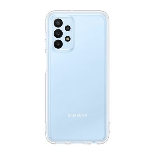 Samsung Galaxy A23 5G SM-A236U, Szilikon tok, átlátszó, gyári