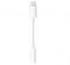 Adapter, Lightning 8pin - 3.5 mm jack átalakító, Apple, fehér, gyári