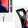 Samsung Galaxy Note 10 Plus / 10 Plus 5G SM-N975 / N976, Szilikon tok, Spigen Rugged Armor, karbon minta, fekete